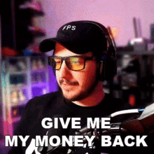 Give Me My Money Back Jared GIF - Give Me My Money Back Jared Jaredfps GIFs
