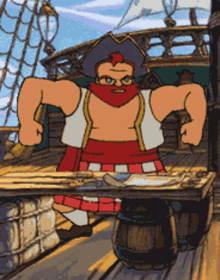 Monkey Island Pirate GIF