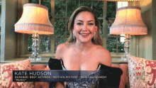 Laughing Kate Hudson GIF - Laughing Kate Hudson Golden Globes GIFs