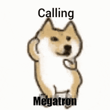 Calling Megatron GIF - Calling Megatron GIFs