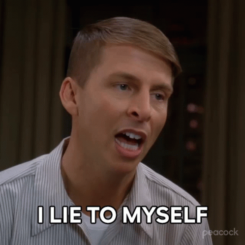 i-lie-to-myself-kenneth-parcell.gif