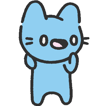 Blue Cat Cool Cats Sticker - Blue Cat Cool Cats Dancing Stickers