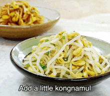 Add A Little Kingnamul And A Little Namul Its Rucka GIF - Add A Little Kingnamul And A Little Namul Its Rucka Korean Food GIFs