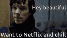 Sherlock Netflix And Chill GIF - Sherlock Netflix And Chill Want To GIFs