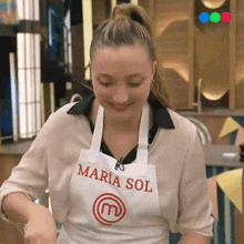 Sorprendido María Sol GIF - Sorprendido María Sol Master Chef Argentina GIFs