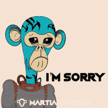 Martian Apes Nft GIF - Martian Apes Nft Im Sorry Sad GIFs
