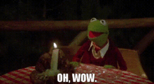 Kermit Oh Wow GIF - Kermit Oh Wow The Muppet Movie GIFs