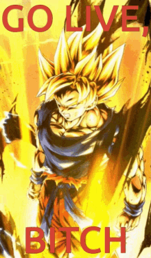 Goku Super Saiyan GIF - Goku Super Saiyan Start Streaming GIFs