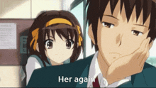 Ignore Annoying Girl GIF - Ignore Annoying Girl Anime GIFs