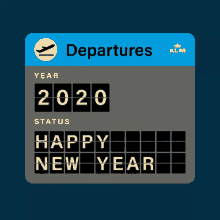 Happy New Year 2020 GIF - Happy New Year 2020 Departures GIFs