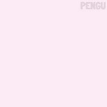 a cartoon penguin with the words i 'm on underneath it