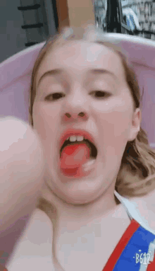 Crazy Lady GIF - Crazy Lady Tongue Out GIFs
