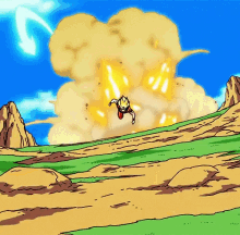 Goku Flying GIF