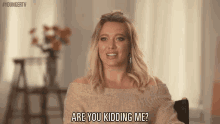 Are You Kidding Me? GIF - Hilary Duff Kelsey Peters Younger Tv GIFs