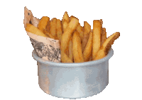 Fries Transparent Sticker