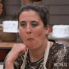 Okay Beca Lyne Pirkis GIF - Okay Beca Lyne Pirkis The Great British Baking Show Holidays GIFs