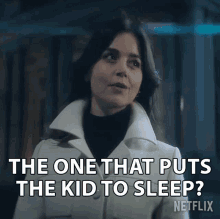 The One That Puts The Kid To Sleep Johanna Constantine GIF - The One That Puts The Kid To Sleep Johanna Constantine Jenna Coleman GIFs
