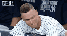 New York Yankees Aaron Judge GIF - New York Yankees Aaron Judge Nod GIFs