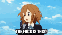 The Fuck Is This Anime GIF - The Fuck Is This Anime Kon GIFs