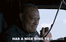 Has A Nice Ring To It Laurence Fishburne GIF - Has A Nice Ring To It Laurence Fishburne The Ice Road GIFs