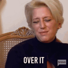 Over It Real Housewives Of New York GIF - Over It Real Housewives Of New York Rhony GIFs