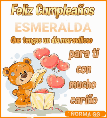 Feliz Cumpleaños GIF - Feliz Cumpleaños Esmeralda GIFs
