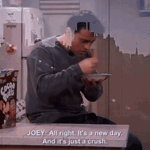 Joey Just A Crush GIF - Joey Just A Crush Friends GIFs