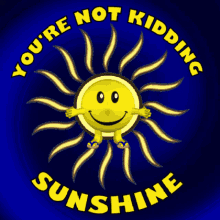 Youre Not Kidding Sunshine Sun GIF - Youre Not Kidding Sunshine Not Kidding Sun GIFs