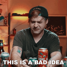 This Is A Bad Idea Jared Dines GIF - This Is A Bad Idea Jared Dines The Dickeydines Show GIFs