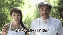 we can pickle that pickle