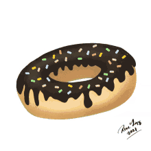 sprinkles donut