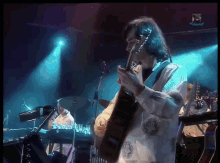 Mike Oldfield Band GIF - Mike Oldfield Band Concert GIFs