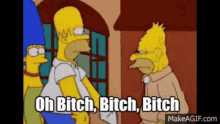 Abe Simpson Oh Bitch GIF - Abe Simpson Oh Bitch The Simpsons GIFs