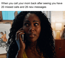 When You Call Your Mom After Seeing You Have 20 Missed Calls And 26 New Messages GIF - When You Call Your Mom After Seeing You Have 20 Missed Calls And 26 New Messages Jessica GIFs