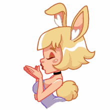 bunny kiss
