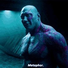 Metaphor Drax GIF - Metaphor Drax Guardians Of The Galaxy GIFs