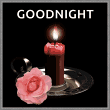 Goodnight Candle GIF