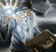 Wizard Magic Book GIF