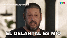 El Delantal Es Mío Carlos Alzamora GIF - El Delantal Es Mío Carlos Alzamora Masterchef Argentina 23 GIFs