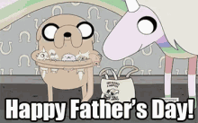 Happy Father'S Day GIF - Adventuretime Beemo Jake GIFs