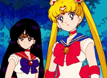 Sailor Moon Sailor Mars GIF - Sailor Moon Sailor Mars GIFs