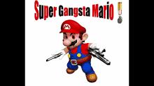 Mario Gangsta GIF