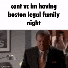 Boston Legal Cant Vc GIF - Boston Legal Cant Vc Caption GIFs