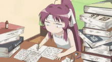 Anime Studying GIF