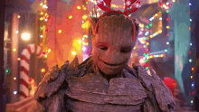 gotg holiday special groot guardians of the galaxy smile