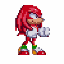 knuckles the echidna sega sonic the hedgehog gaming waiting