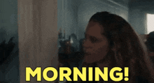 Diana Bishop Morning GIF - Diana Bishop Morning Good Morning GIFs