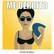 Frida Kahlo Acalorada GIF - Frida Kahlo Que Calor Me Derrito GIFs