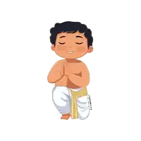 a cartoon drawing of a boy with his eyes closed and the name uniteddoodles written below him