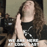 We Are Here At Long Last Bradley Hall GIF - We Are Here At Long Last Bradley Hall We Finally Made It Here GIFs